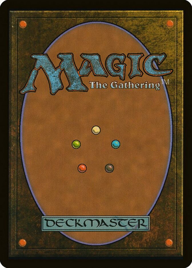 Standard Magic card back - rounded corners